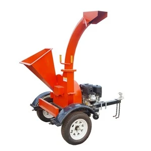 Electric factory price industrial professional manufacture 3 point wood drum shredder machine wood chipper