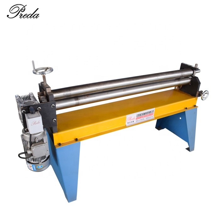 Electric sheet rolling machine in W11G-2*1000 three roller rolling machine with 1.5kw power for sheet bending