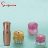 Empty Makeup Cosmetic Face Cream Jar Pot 15g 30ml Acrylic Eye Essence Lotion Bottle Travel Set