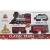 Import EN71/ROHS promotional toy B/OChristmas Train with music&amp;light for Christmas gift from China
