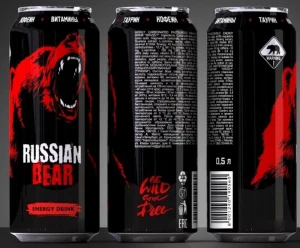 Energy drink Russian Bear