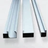 equipment aluminum extrusion curtain wall profile t slotted rail