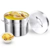 Europe 180 mm Stockpots Commercial Stainless Steel Cookware Set Stock Pot/Stockpot with Lid