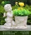 Import Europe style resin baby angel flower pot polyresin for outdoor home garden decoration from China