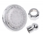 European bath shower faucets led light 7 colors changing shower head