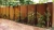Exterior rusted corten steel panel / corten steel fence