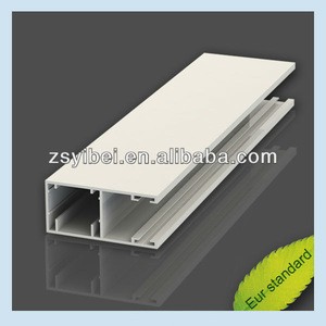 Extruded guide rail for aluminum roller shutter doors &amp;amp; windows
