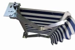 Fabric polyester customized size manual aluminum frame outdoor awning retractable