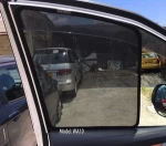 factory black magnetic sunshade for PRIUS