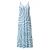 Import Factory Custom Tie-dye Dress Sexy Halter Long Dress Casual Beach Vacation Casual Dresses For Women from China