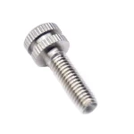 Factory Custom Wholesale Galvanized double hex head machine bolt adjusting screw bolts stainless steel knruled screw