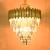 Import Factory direct  modern luxury crystal chandelier gold chandeliers pendant lights with high quality from China