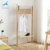 Factory Direct Sale Nordic Style Customizable Furniture Wood Color Bedroom Solid Wood Rack