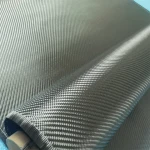 Factory flame retardant  6k carbon fiber dry fabric  400gsm  twill for construction