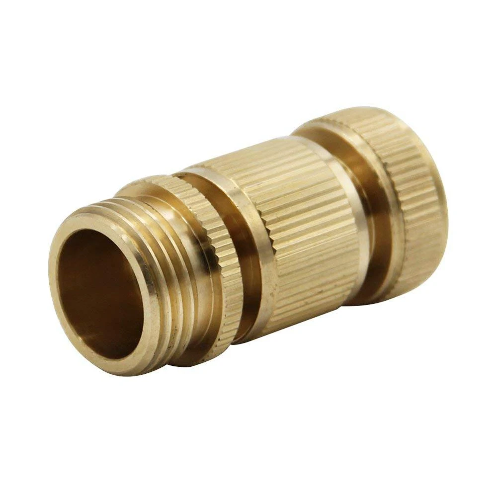 Factory high quality  pipe fittings brass tap adapter screw coupling garden hose quick connector