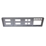 Factory OEM 4axis CNC  Milling Machining parts Customized  aluminum electronics panel Professional anodized services