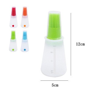 Factory Outlet Reusable Food Grade Heat Resistant Bbq Tool Barbecue Accessories empty oil brush bottle