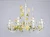 Import Factory price flower 8 lights living room iron decor chandelier from China