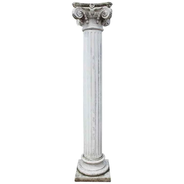 Factory Price House Building White Marble Roman Pillar Column