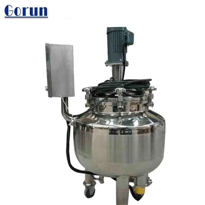Factory Price Of Heating Detergent Mixing Tank/Shampoo Blending Equipment/Liquid Soap Making Machine