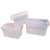 Import Factory price office home durable stakable transparent plastic storage box from China