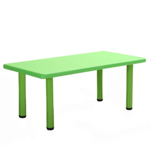 Factory price plastic kids table and chairs