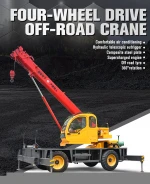 Factory Price Top Brand 8Ton Off-Road Rough China Terrain Crane