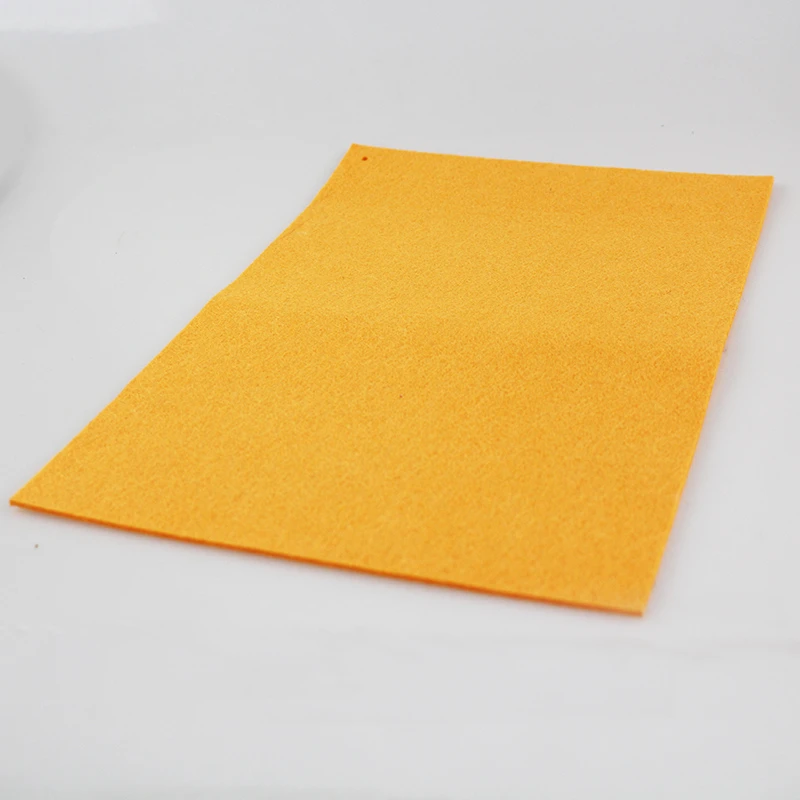 Factory sale colorful non woven 3mm mixed color polyester felt fabric