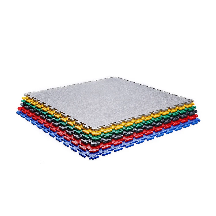 Factory sale high density interlocking plastic pvc anti slip heavy duty garage floor tiles mat