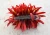 Import Factory Supplier CH0317A-2 5 Colors 18 CM Artificial Velvet Spider Lily Hair Clip Decoration Hawaii Women Flower Hair Claw from China