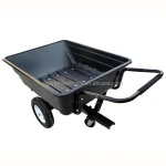 Factory Supplier Farm Trolley, Wheelbarrow, Tipper Utility, Tipping Trailer