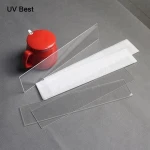 Factory Supply Transparent uv quartz glass plate for curing system customized uv quartz plate