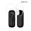 Factory wholesale Cheap BM70 Mobile phone L8STAR 0.66 inch OLED Screen Single GSM Quad Band Nano SIM Card Small MINI Phone