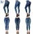 Import Factory Wholesale High Waisted Womens Butt Lift Tight Women Girls Ladies Push Up Fit Pants Denim Jeans For Big Extra Plus Size from China