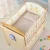 Import Factory wholesale modern design wooden electric  baby cradle swing baby crib bed for new born kids from China