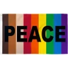 Factory Wholesale Rainbow LOVE 90x150cm Outdoor sun protection polyester flag