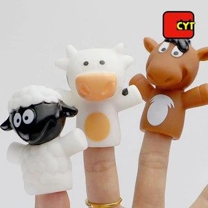 family story telling small animal finger puppets for kids