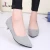Import Fancy office lady Suede high heel shoes wholesale dress shoes women from China