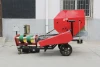 Farming use automatic silage baler and wrapper