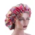 Import Fashion Adjust Size Designer Double Layer Ankara Bonnets Silky Satin Hair Streaming Bonnet Women Sleep Wear Turban Cap TJM-457 from China
