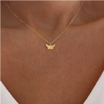 Fashion Choker Necklace Lovely Golden Silver Plated Necklace Short Women Summer Holiday Romantic Gift Jewelry
