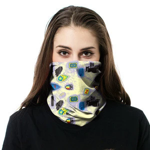 Fashion Custom Printed Tube Facemask Seamless Riding Neck Warm Bandana