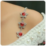 Fashion Decorative Underwear Accessories Crystal Diamond Rhinestone Night Dress Bra Strap