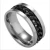 Import Fashion Jewellery colorful chain titanium ring for men from China