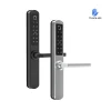 Fashion key lock ttlock smart door Safety APP BLE Aluminum Password WiFi Smart Door Handle Lock