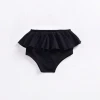 Fashion style children&#x27;s pants infants baby summer candy color bummies kids lace triangle  shorts