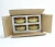 Import Fashion style mail box pack brown color ceramic mini casserole without lid from China