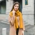 Import Fashion winter long thick women plain scarf lady knitted acrylic scarf from China