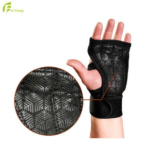 FeiYang Sport gym Weight Lifting Gloves Men with Wrist Support Women Training Fitness Gloves