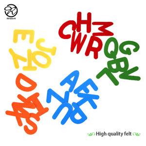 Buy Felt Letters 2 Alphabets - 52 Pieces Die Cut Capital Letters For ...